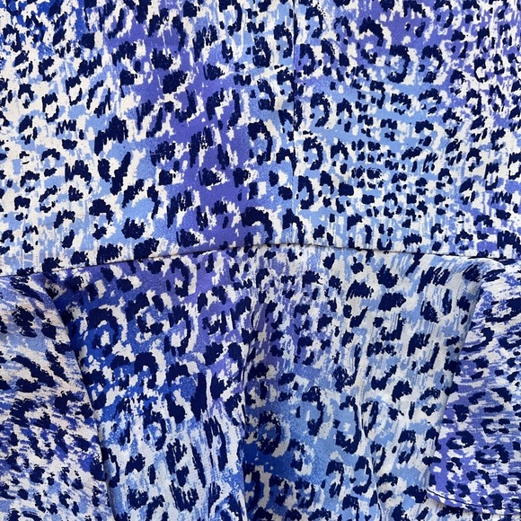 Rebecca Taylor Blue Peplum Tank Top - Picture 8 of 12